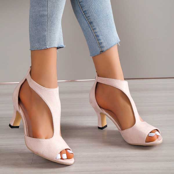 AYLEEN | Comfort Sandalen met Hakken Dames