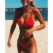 Luna | Stijlvolle Triangel Bikini Set voor Zomerse Fun