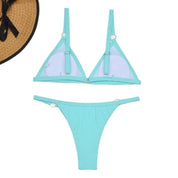 Luna | Stijlvolle Triangel Bikini Set voor Zomerse Fun