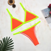 Luna | Stijlvolle Triangel Bikini Set voor Zomerse Fun