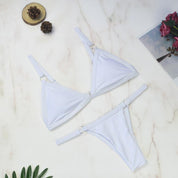 Luna | Stijlvolle Triangel Bikini Set voor Zomerse Fun