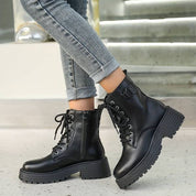 [OOS WAITING FOR ALTERNATIVE 09-16] Reza | Elegante Luxe Leren Dameslaarzen