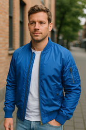 Stijlvolle Luxe Piloot Bomberjack voor een Trendy Look
