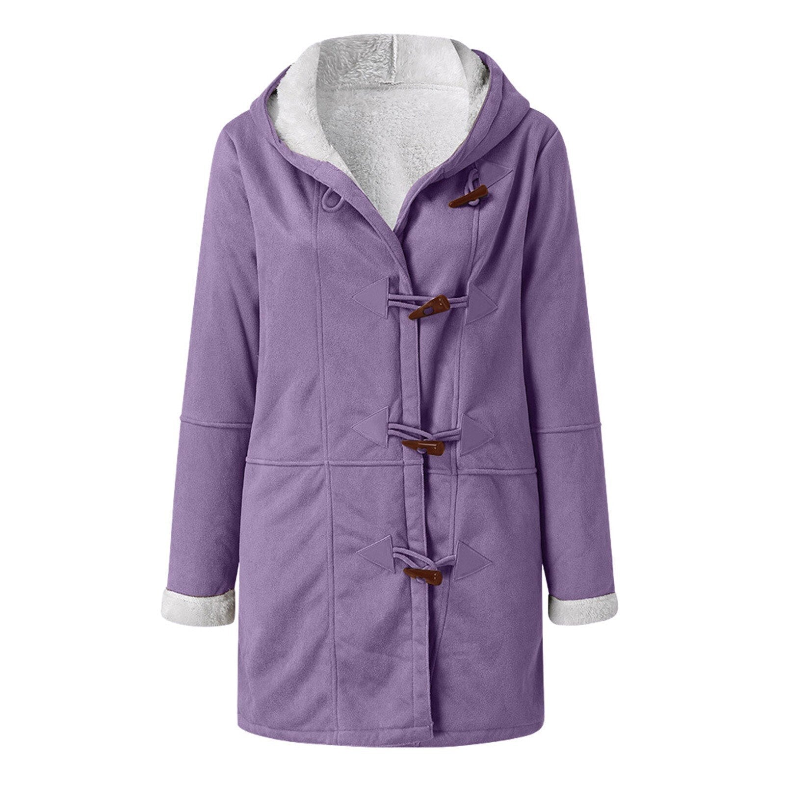 Emila | Warme Fleecejas met Capuchon voor Dames