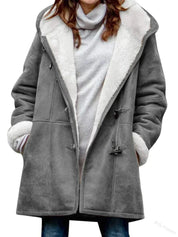 Emila | Warme Fleecejas met Capuchon voor Dames