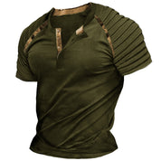 Rolly | Tijdloos Henley T-shirt met Textuur - De Perfecte Casual Look voor Elke Gelegenheid