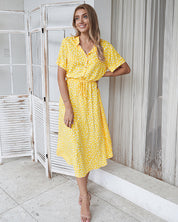EDEN | Bohemian Stijl Zomer Jurk Midi
