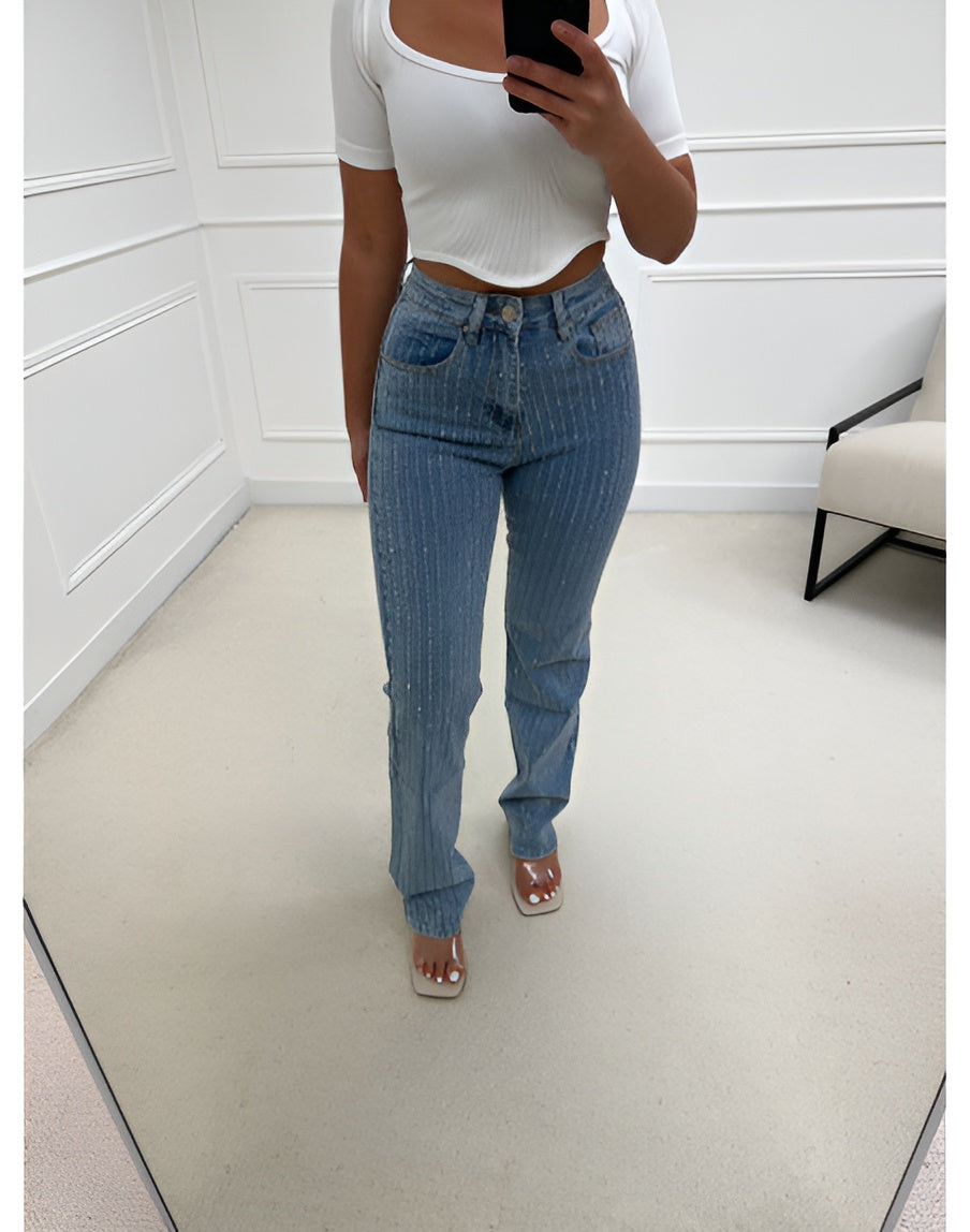 Soho -  Jeans met glitter