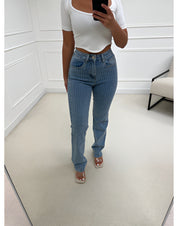 Soho -  Jeans met glitter