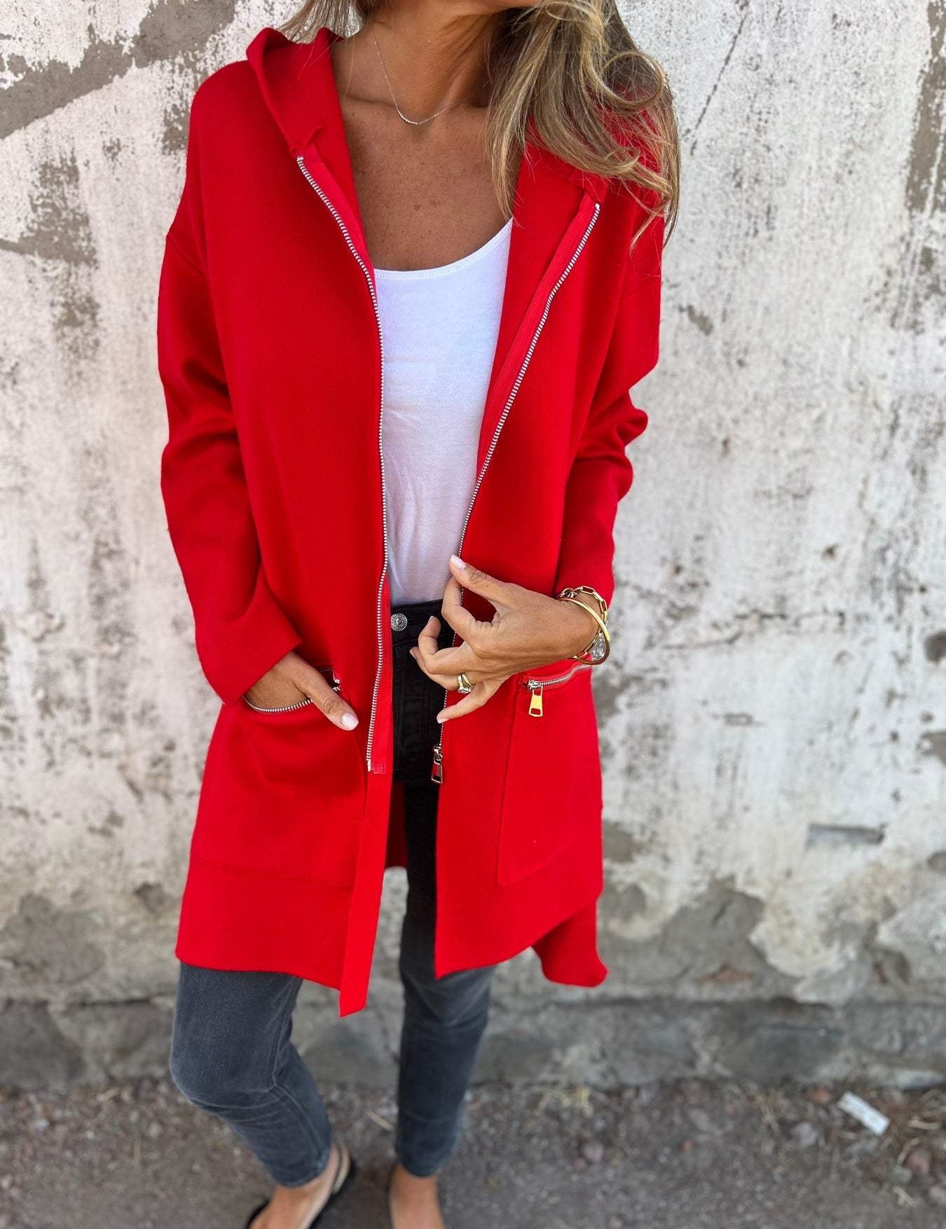 LIDIA | Stilfuld Varm Strikket Veste