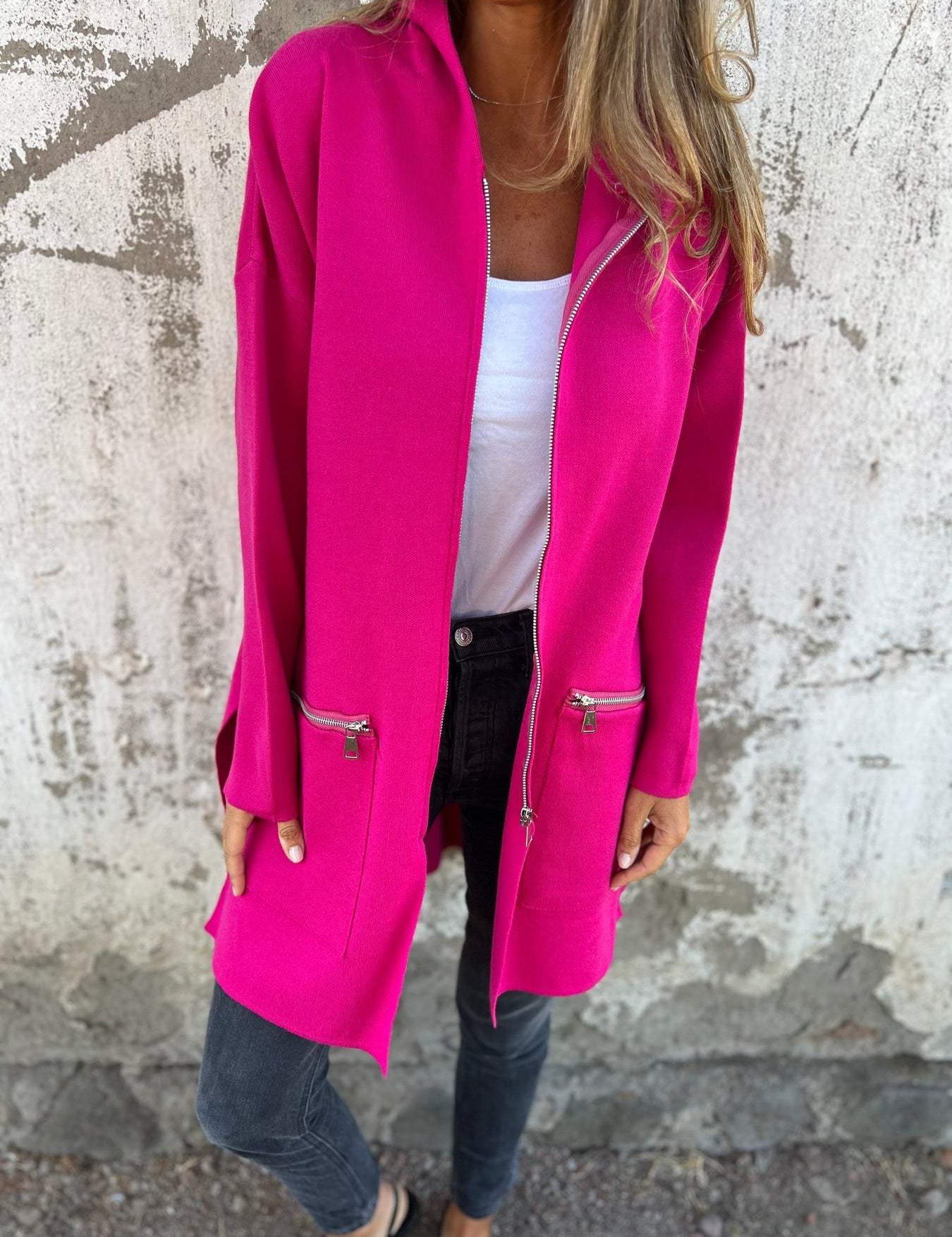 LIDIA | Stilfuld Varm Strikket Veste