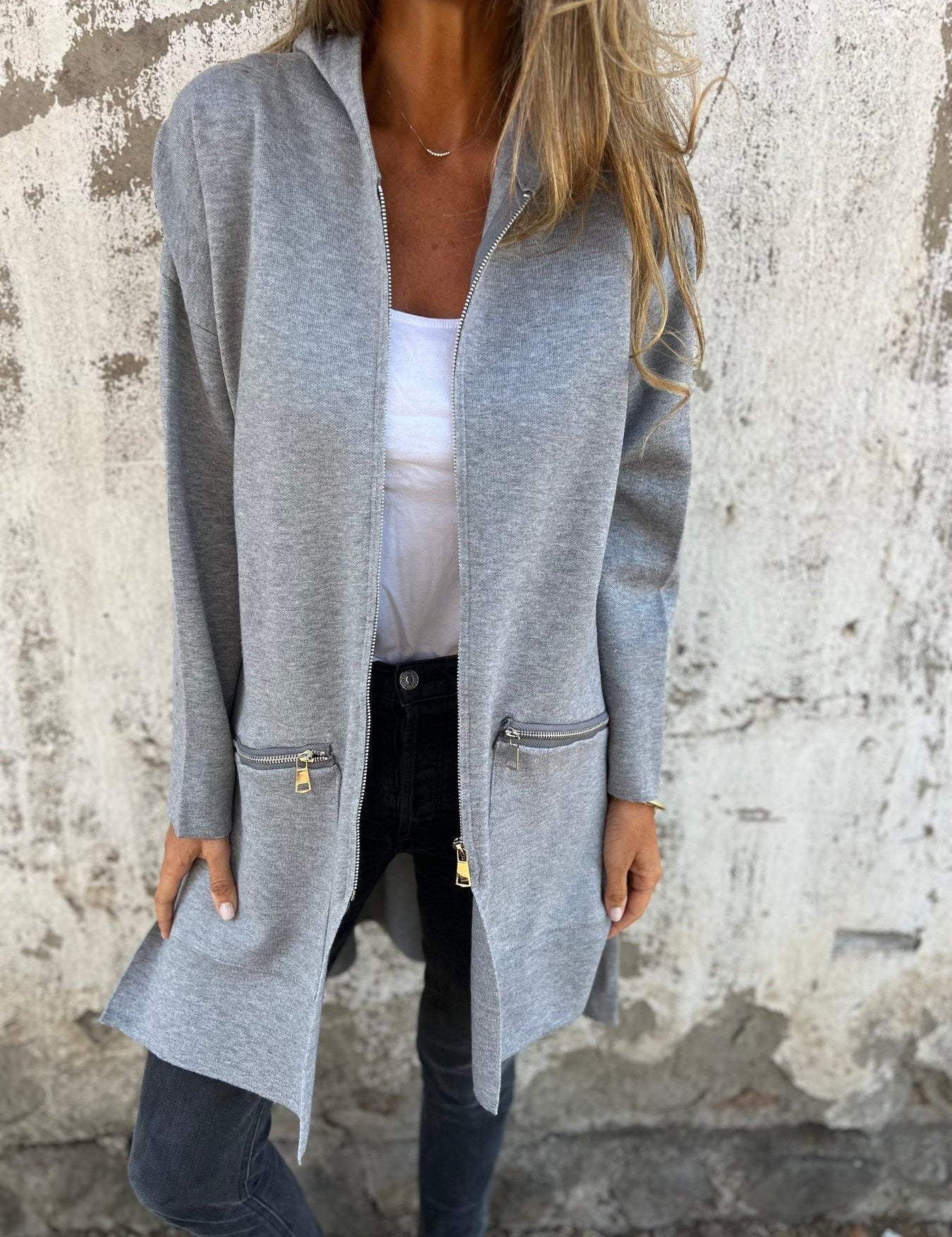 LIDIA | Stilfuld Varm Strikket Veste