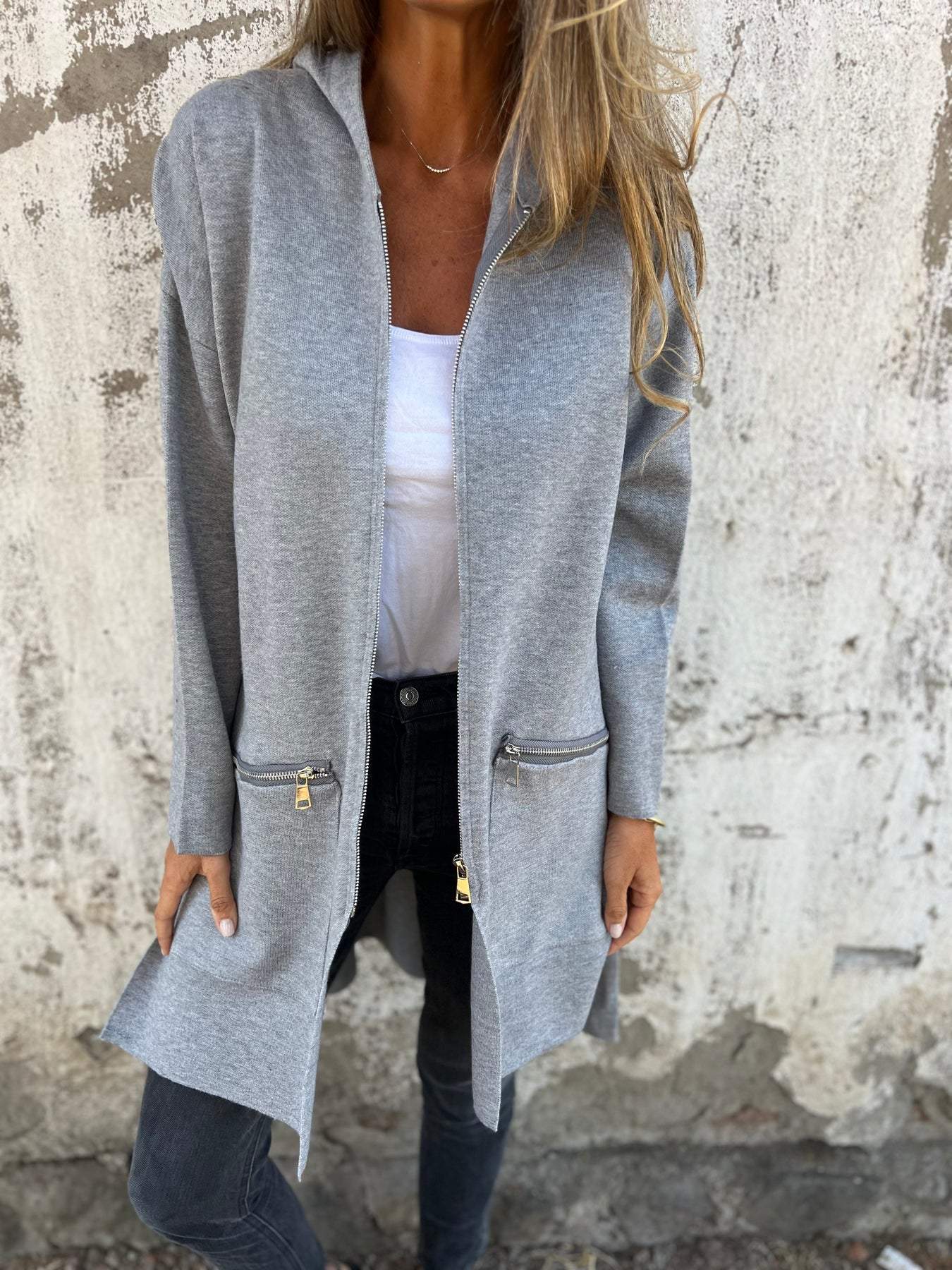 LIDIA | Stilfuld Varm Strikket Veste