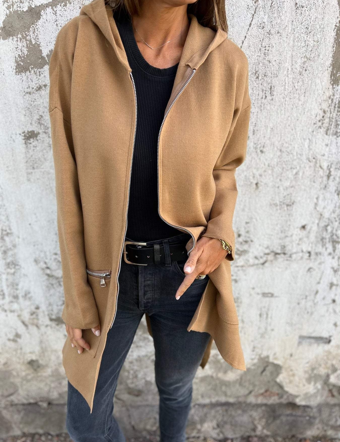 LIDIA | Stilfuld Varm Strikket Veste