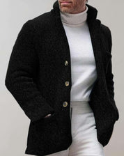 Ethan | Stijlvolle Herensweater met Knopenbreisel