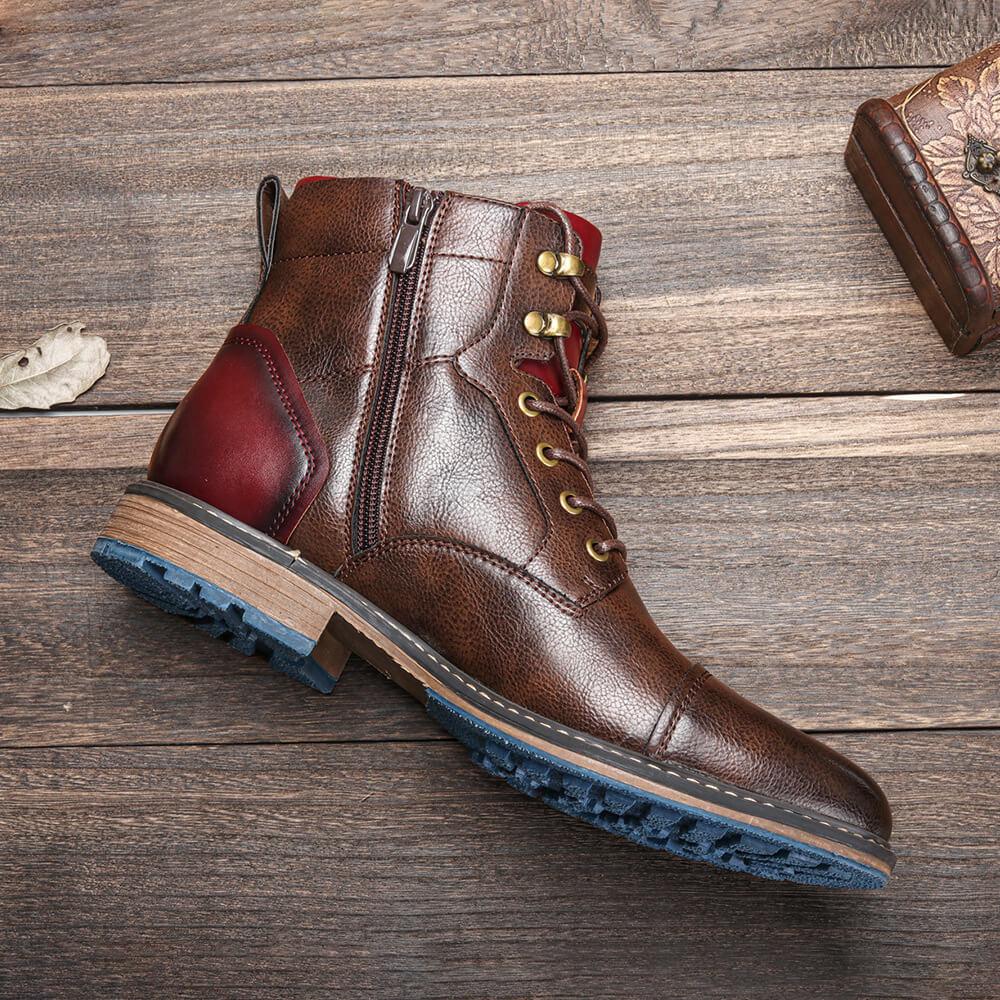 Pieter | Premium Leren Oxford Laars voor Heren