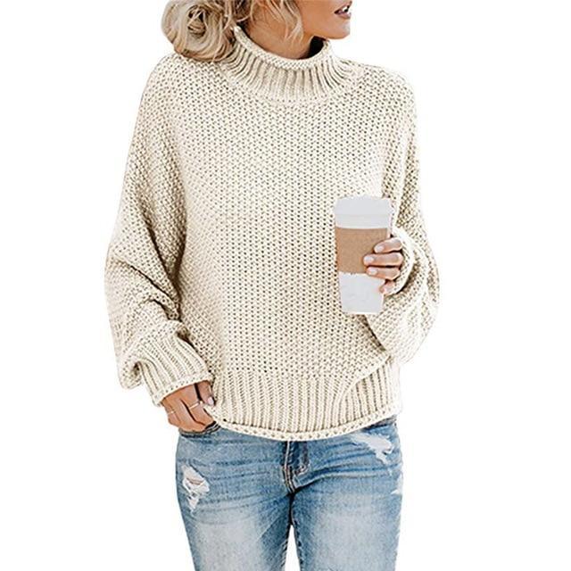 Luna | Comfortabele Geribbelde Coltrui