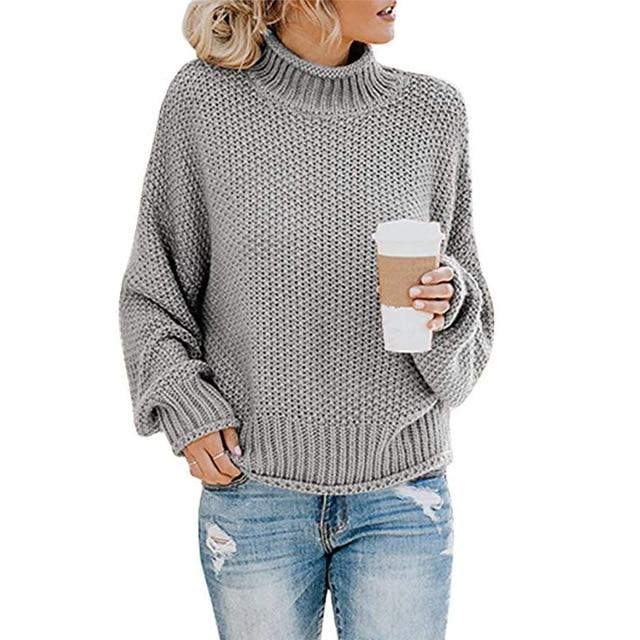 Luna | Comfortabele Geribbelde Coltrui
