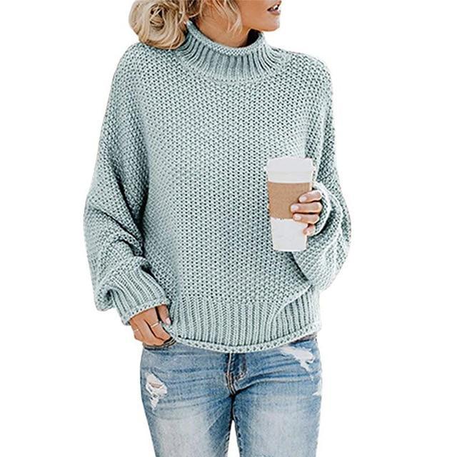 Luna | Comfortabele Geribbelde Coltrui