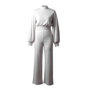 Stijlvolle Lange Mouwen Jumpsuit voor Dames
