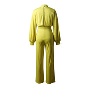 Stijlvolle Lange Mouwen Jumpsuit voor Dames