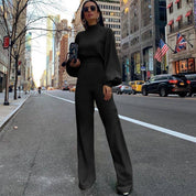 Stijlvolle Lange Mouwen Jumpsuit voor Dames