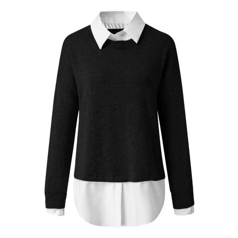 Ellen | Chic Damesweater – Comfortabele en stijlvolle lange mouwen
