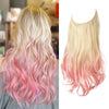Strandblond naar roze / 35 CM