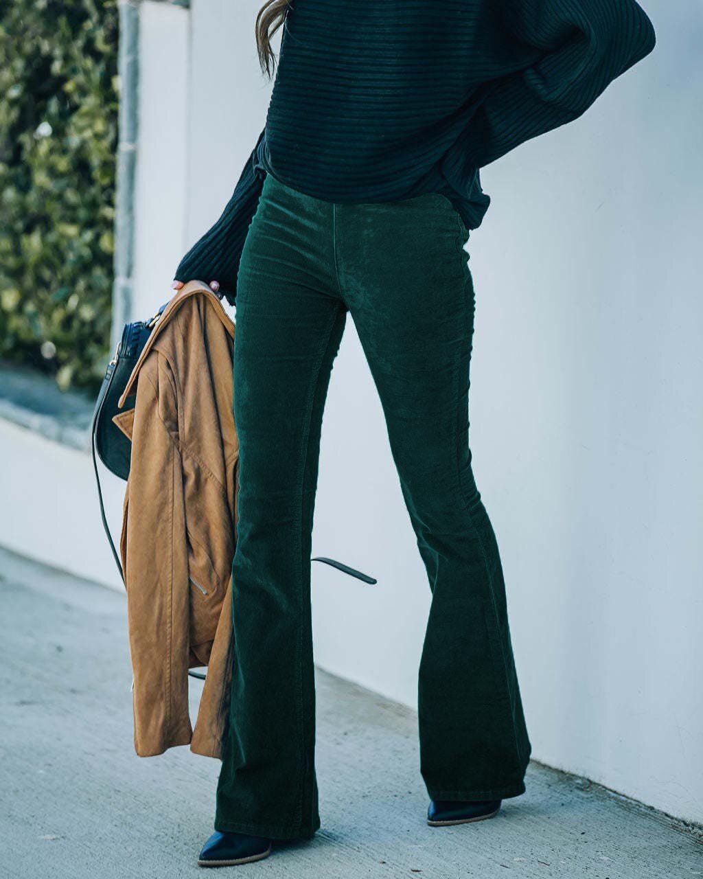 Ezra | Modieuze Uitlopende Broek met Stretch