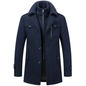 Abel | Warm en Elegant Tweedelige Winterjas voor Heren