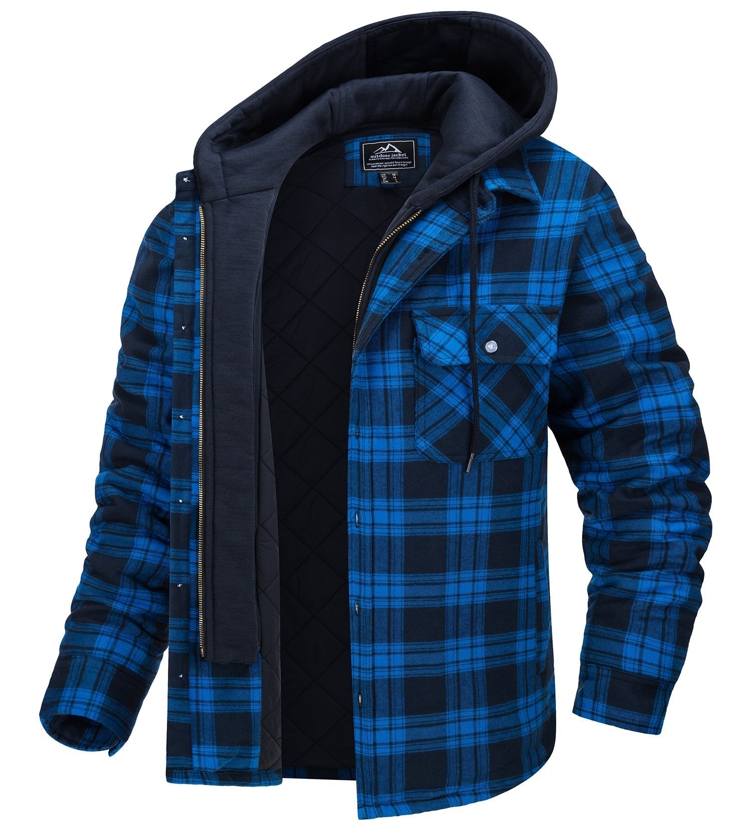 Sam | Warme Geruit Winter Vest