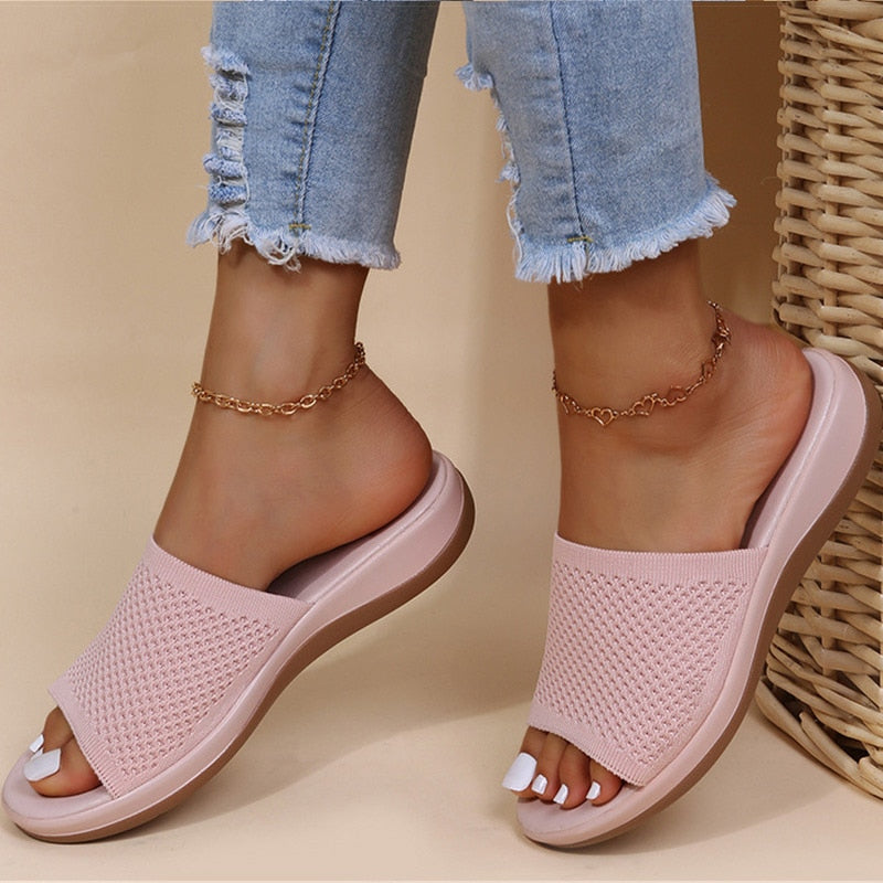 BLAIR | Comfortabele mesh orthopedische slippers voor optimale ondersteuning