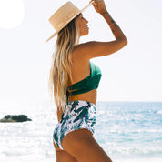 Eva | Hoog Taille Bikini Set voor Strand en Zwembad