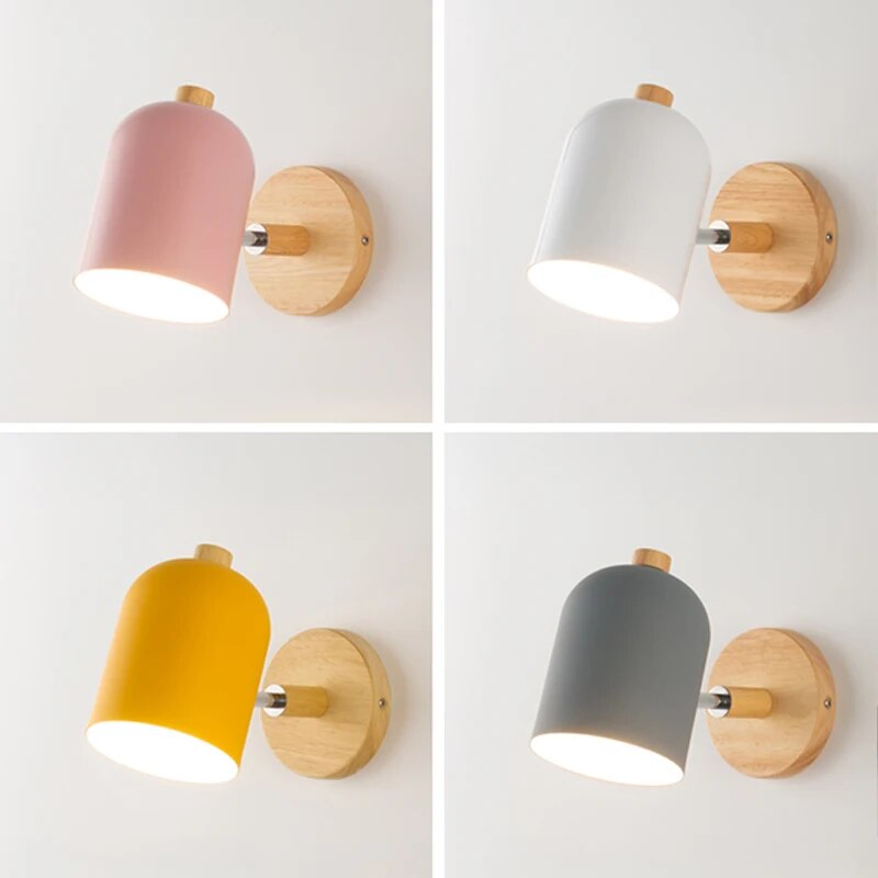 LumoLight | Schattige Houten Wandlamp