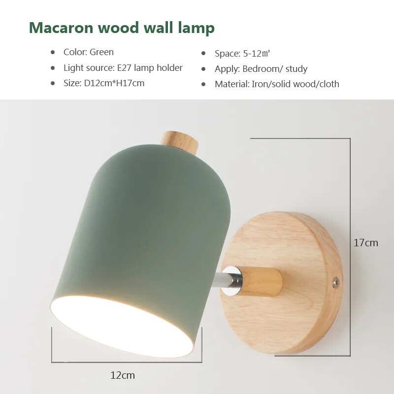 LumoLight | Schattige Houten Wandlamp