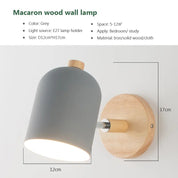 LumoLight | Schattige Houten Wandlamp