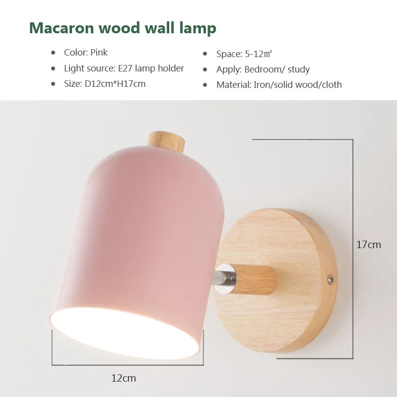 LumoLight | Schattige Houten Wandlamp