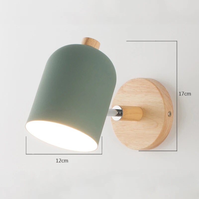 LumoLight | Schattige Houten Wandlamp