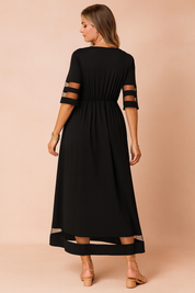 zwarte-maxi-jurk-transparante-mouwen-zomerstijl